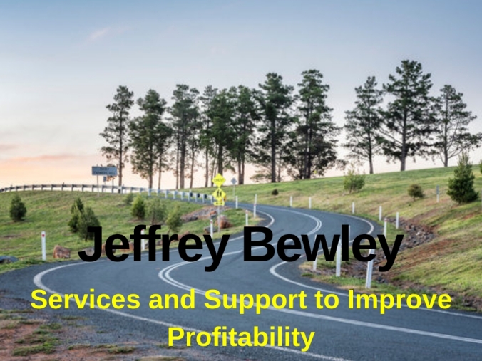 Jeffrey Bewley - Services and Support to Improve Profitability 1